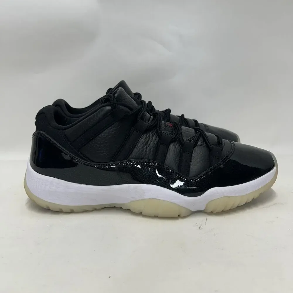 Nike Air Jordan 11 Retro Low “72-10/Black White” AV2187-001
